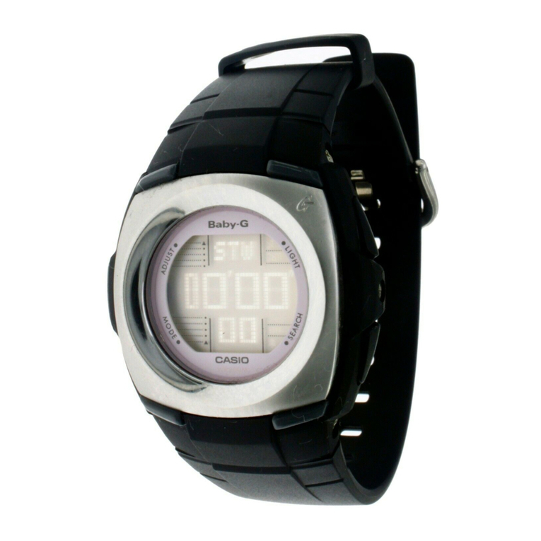Casio Baby-G BG1224B-7 User manual