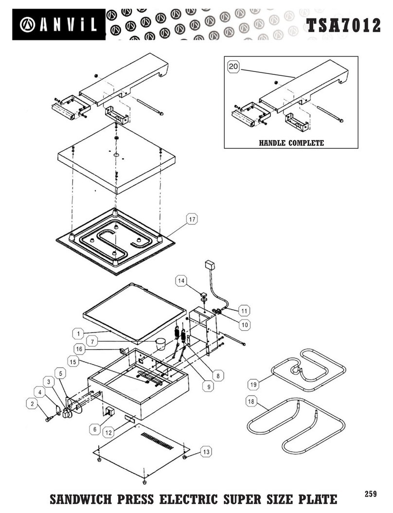 Anvil TSA7012 User manual
