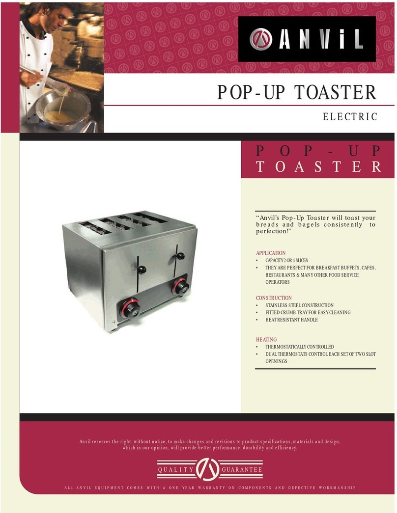 Anvil TSA7004 Specifications