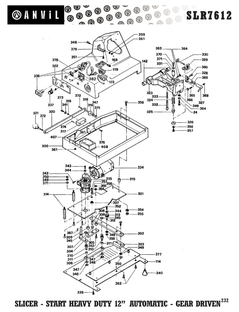 Anvil SLR7612 Parts Breakdown
