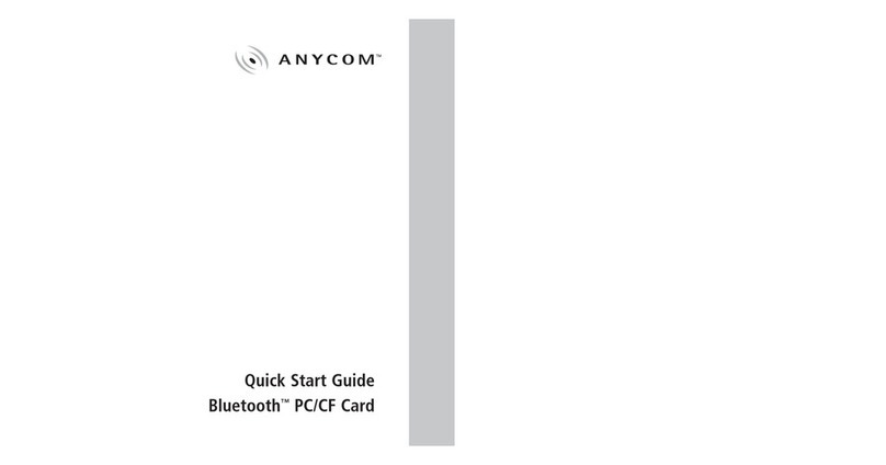 Anycom CF-300 User manual
