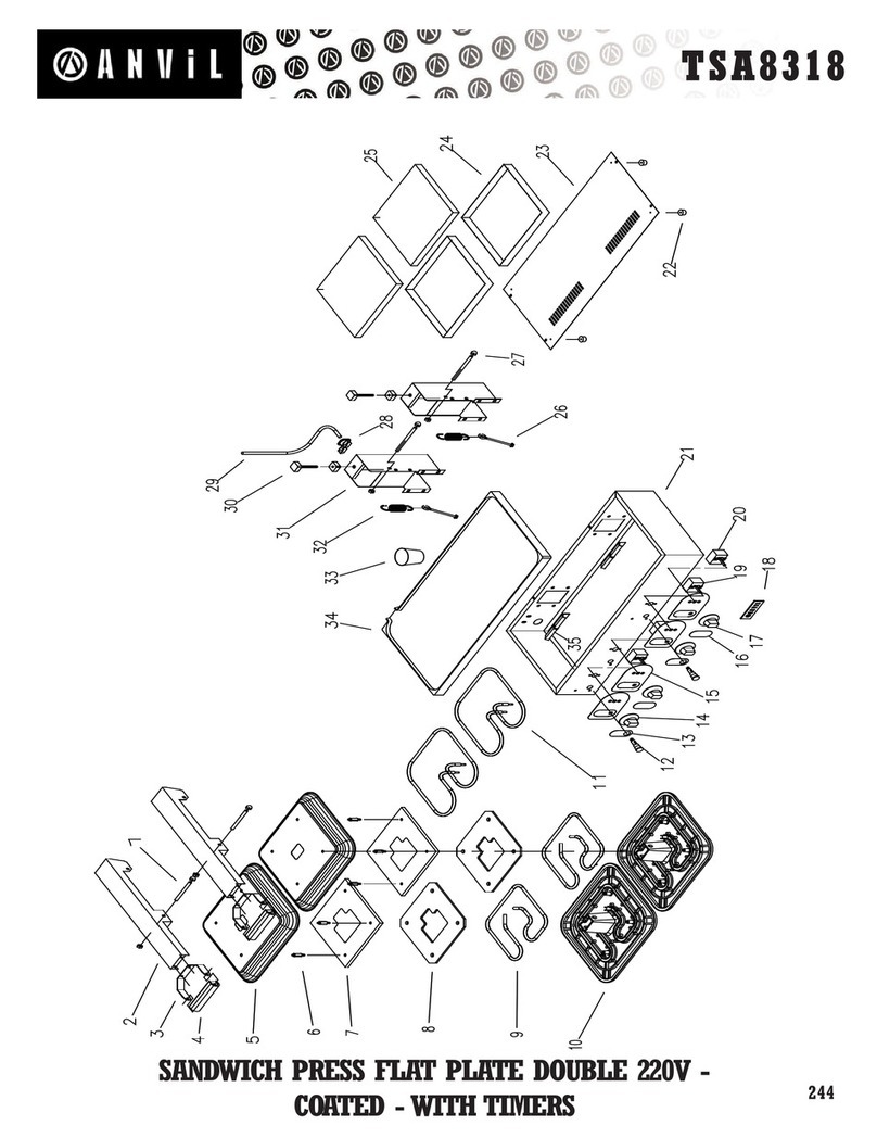 Anvil TSA8318 User manual Anvil TSA8318 User manual