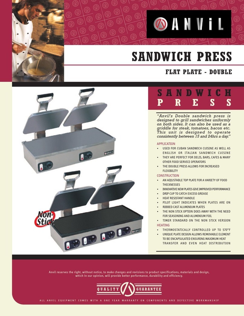 Anvil TSA8118 User manual