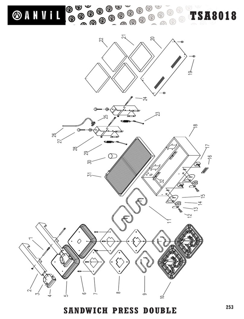 Anvil TSA8018 User manual