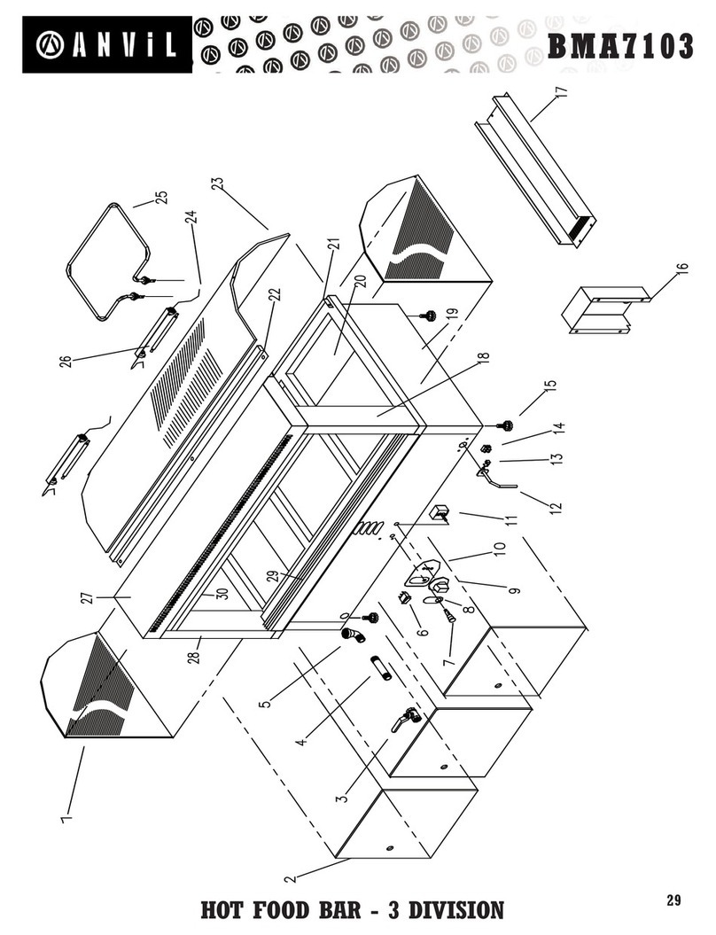 Anvil BMA7103 Parts Breakdown