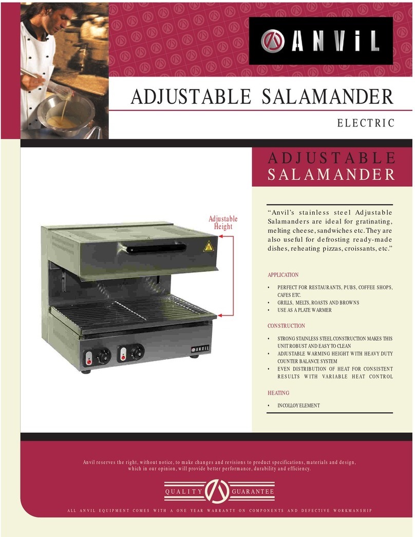 Anvil SAA8018 Specifications