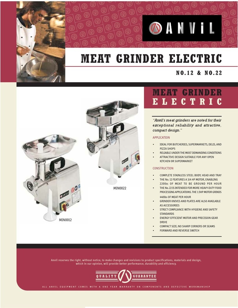Anvil MIN0012 Specifications