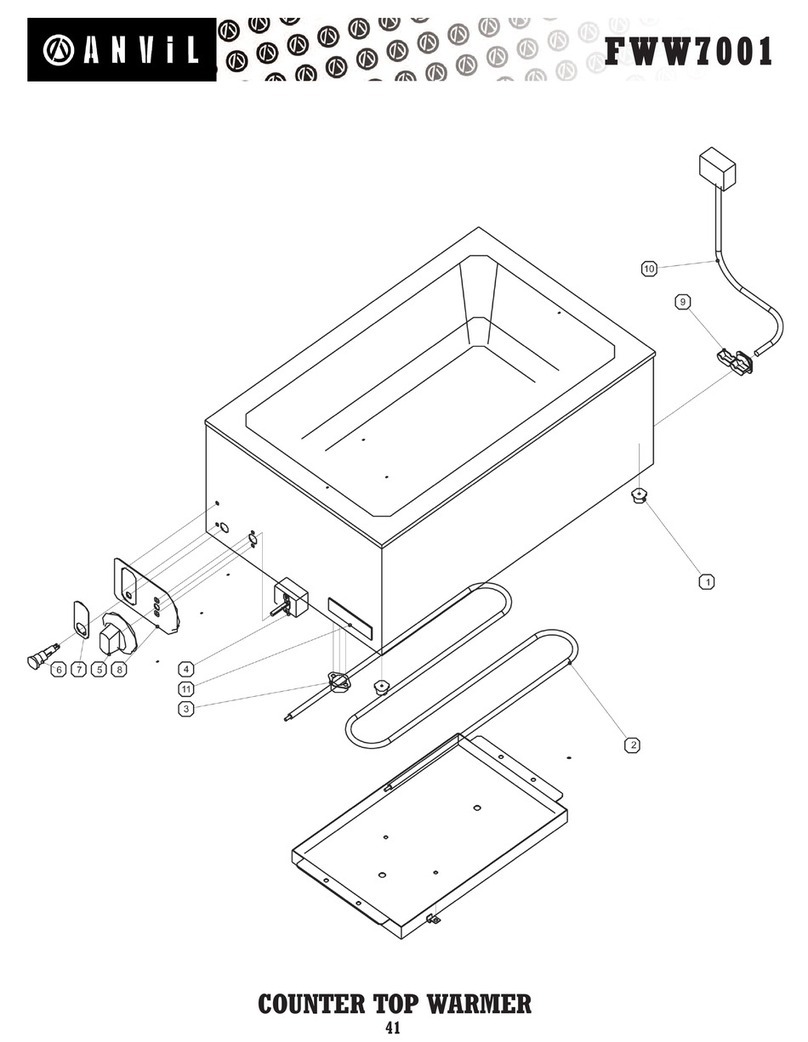 Anvil FWW7001 Parts Breakdown