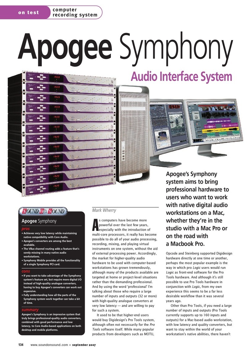 Apogee AD-16X brochure