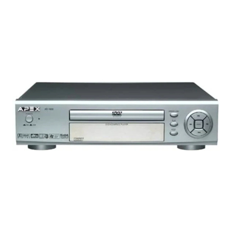 Apex Digital AD-1600 User manual
