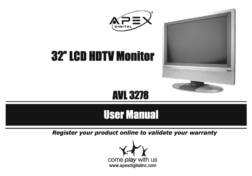 Apex Digital AVL 3278 User manual Apex Digital AVL 3278 User manual