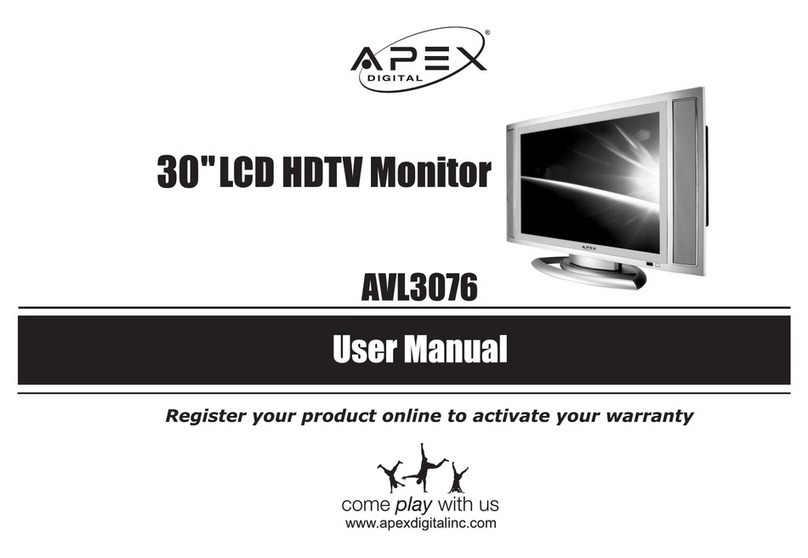 Apex Digital AVL3076 User manual