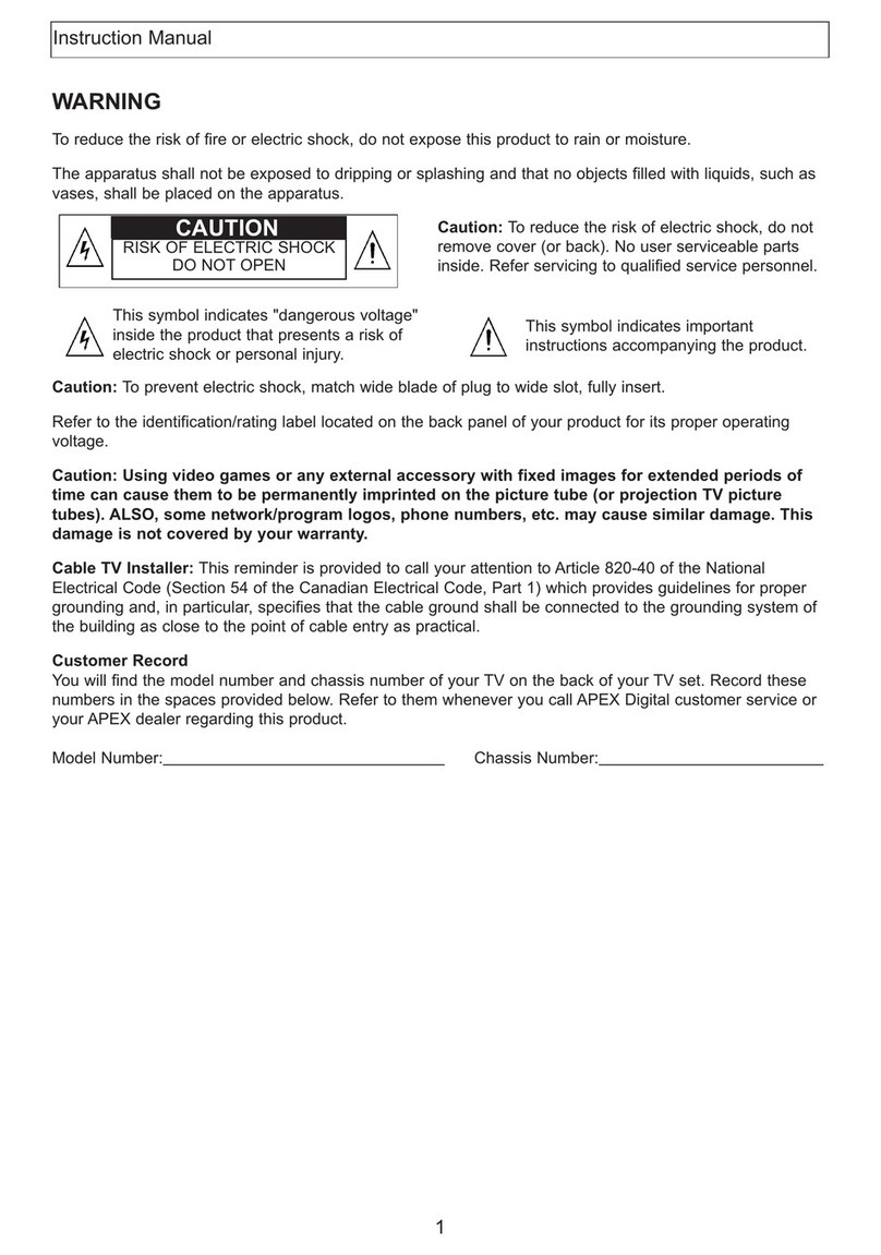 Apex Digital AT1308 User manual