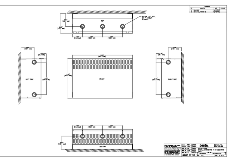 AMX RDA-ENC6 User manual
