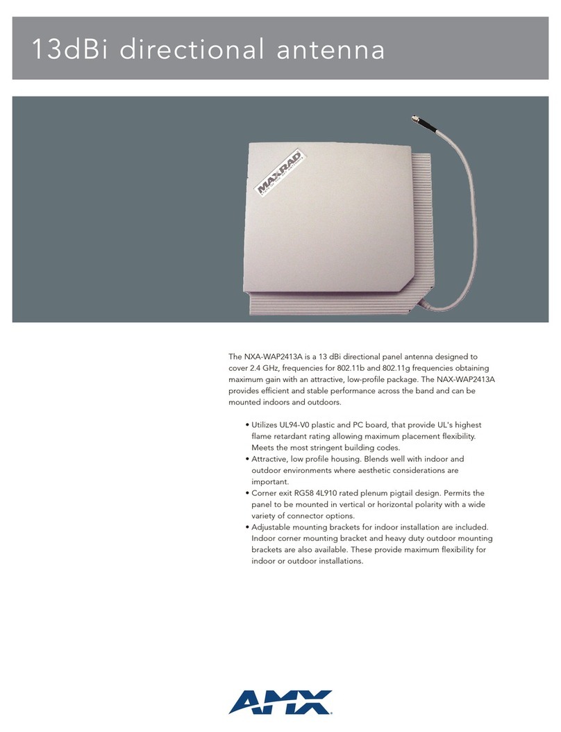 AMX NXA-WAP2413A Specifications