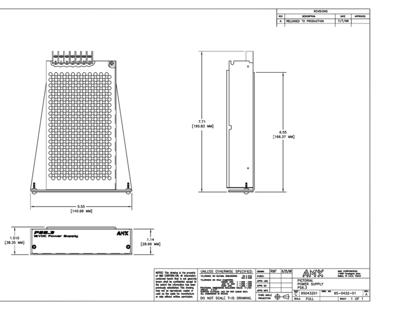 AMX PS6.3 Specifications