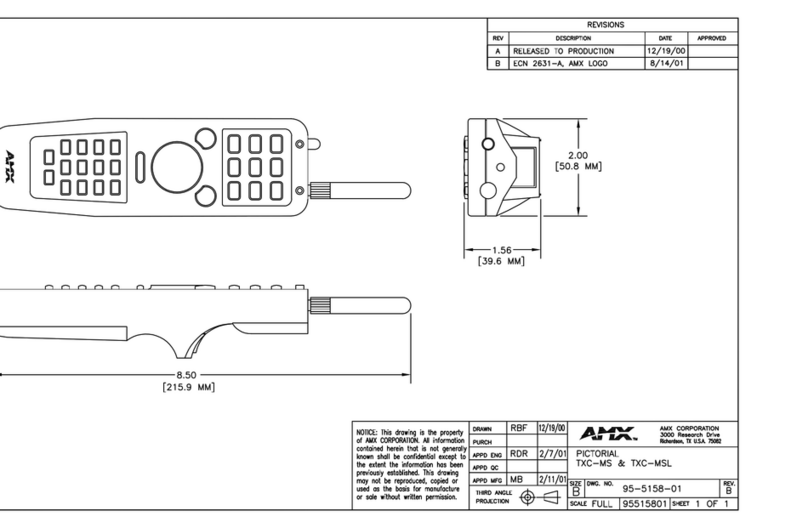 AMX TXC-MS Guide