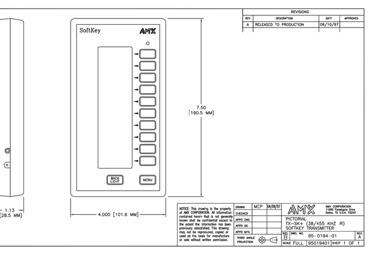 AMX TX-SK Plus Guide