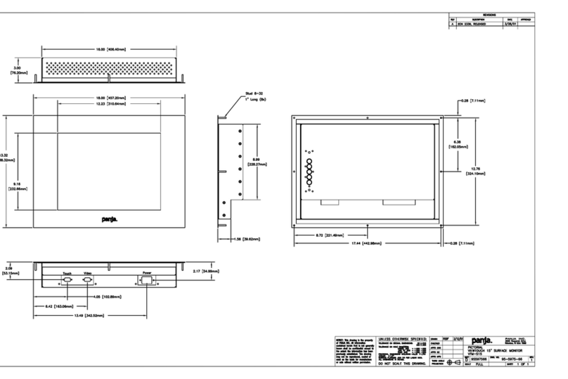 AMX VTM-S15 User manual