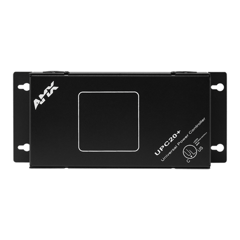 AMX UPC20 Plus quick start guide