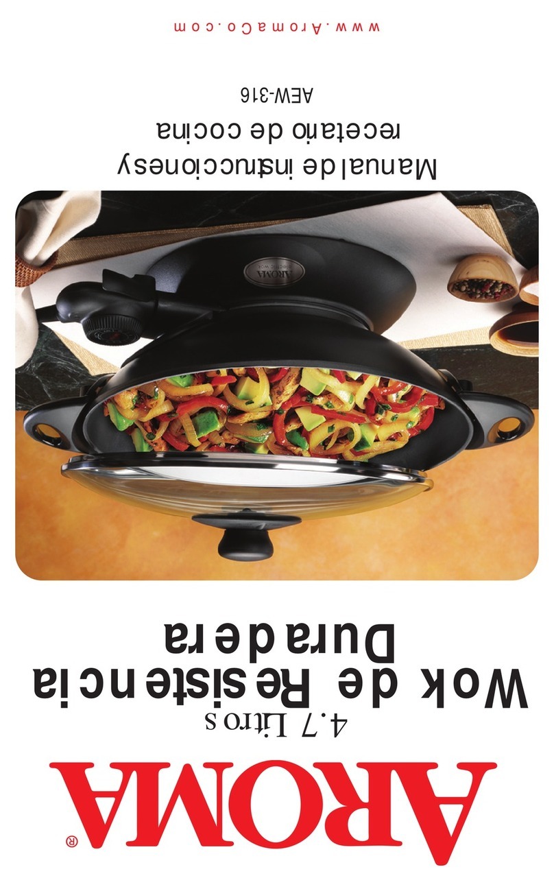 Aroma AEW-316 Instruction manual & authentic cooking guide