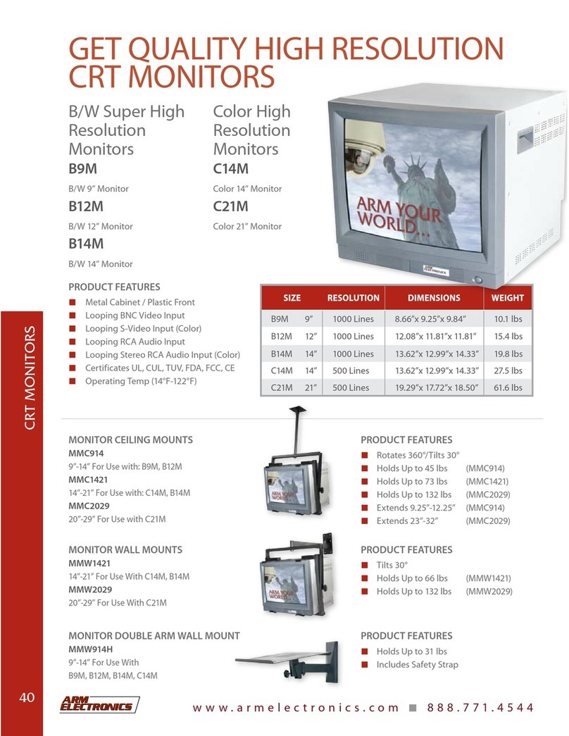 Arm Electronics B12M Specifications