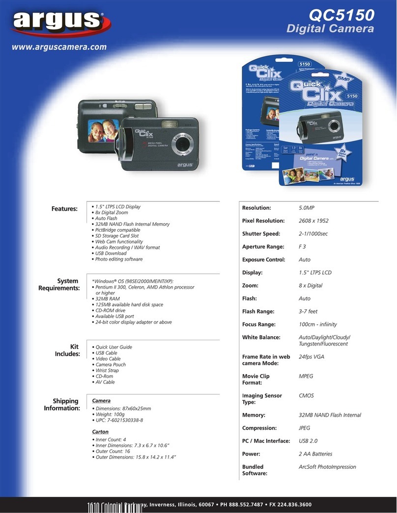 Argus QC-5150 Specifications