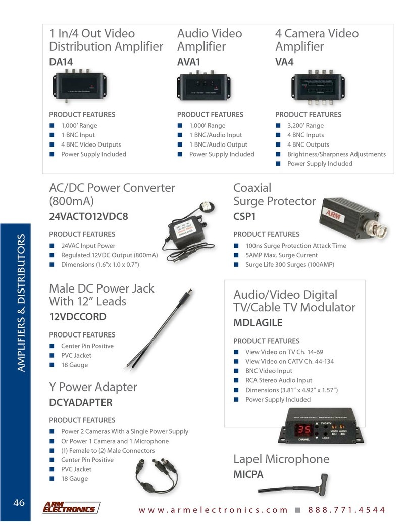 Arm Electronics DA14 Features