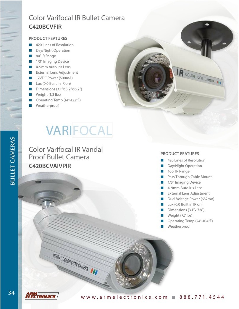 Arm Electronics C420BCVAIVPIR Features