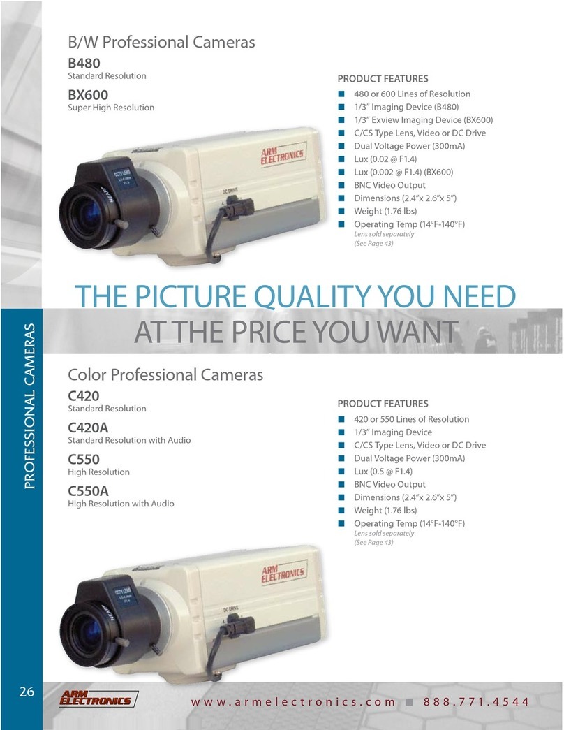 Arm Electronics B480 User manual Arm Electronics B480 User manual