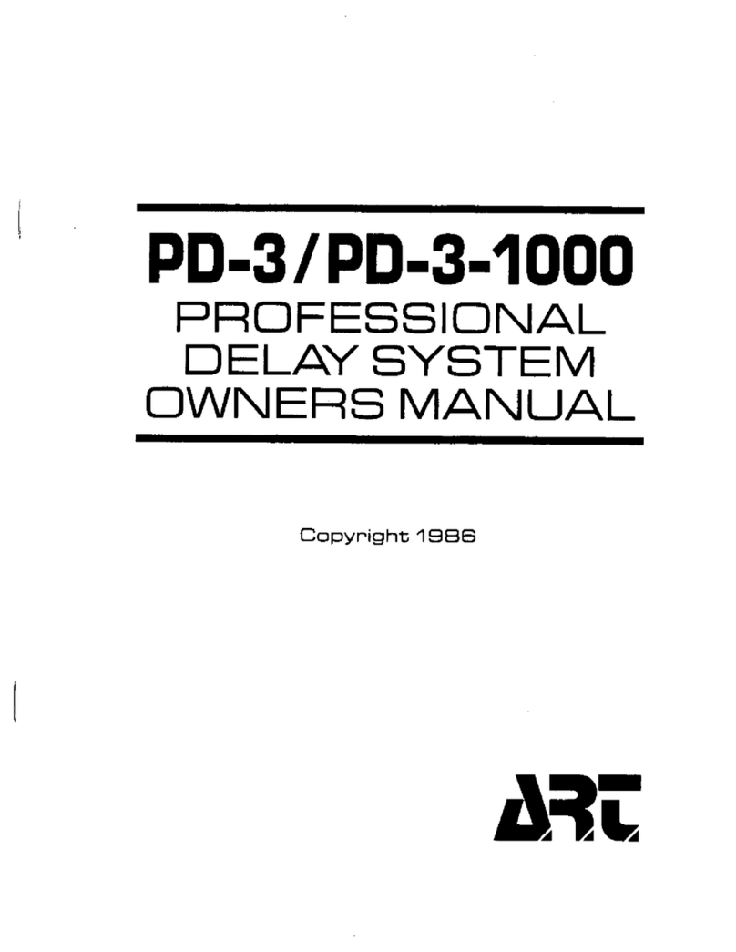 Art PD-3 User manual