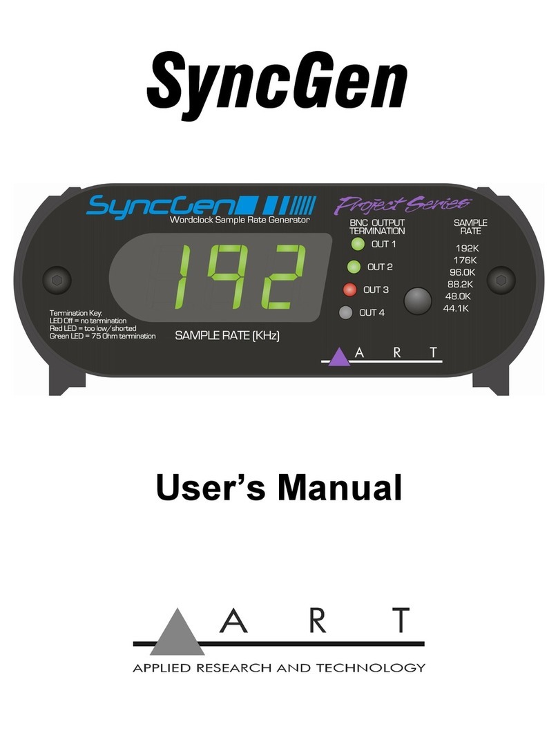 Art SyncGen user manual