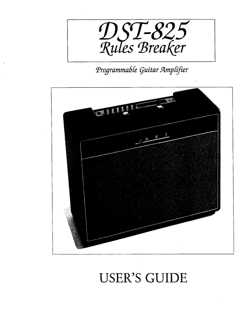 Art DST-825 Rules Breaker User manual Art DST-825 Rules Breaker User manual