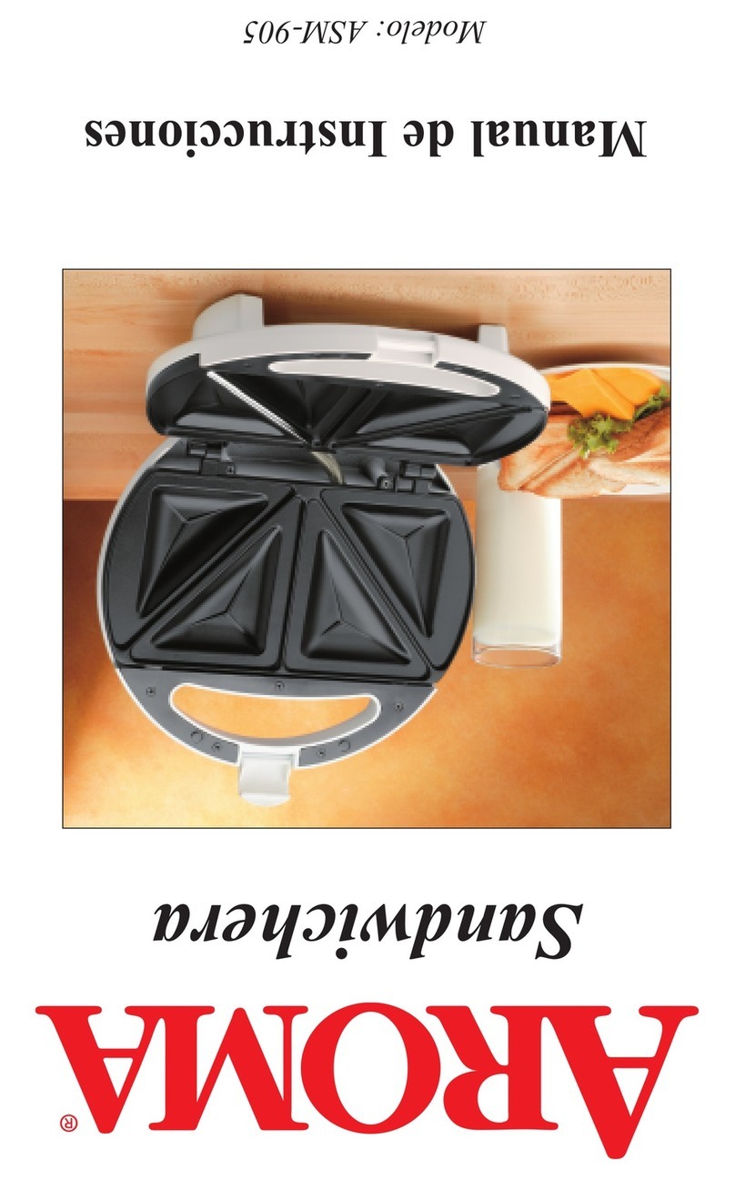 Aroma ASM-905 instruction manual