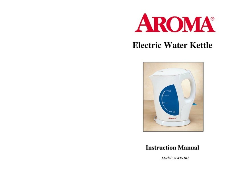 Aroma AWK-101 instruction manual