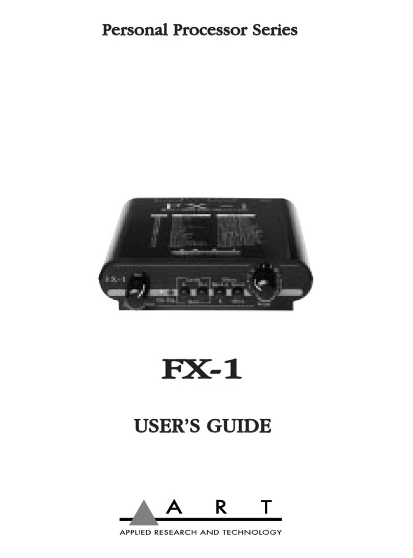 Art FX-1 user guide