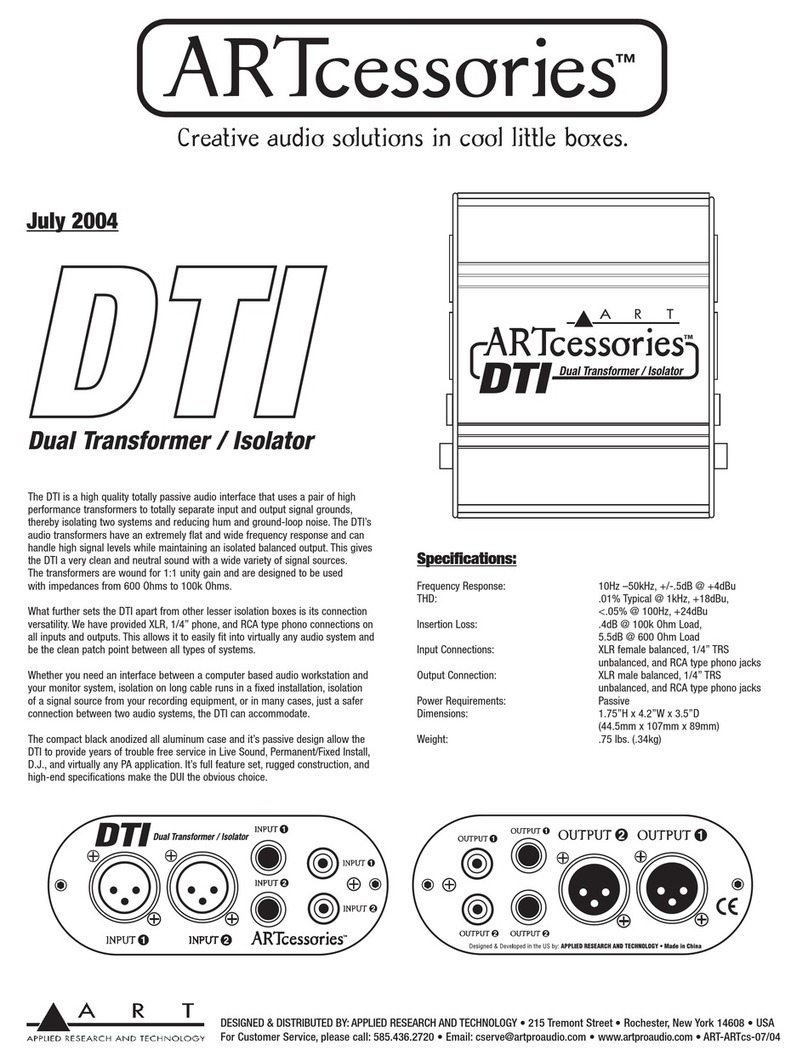 Art DTI Specifications