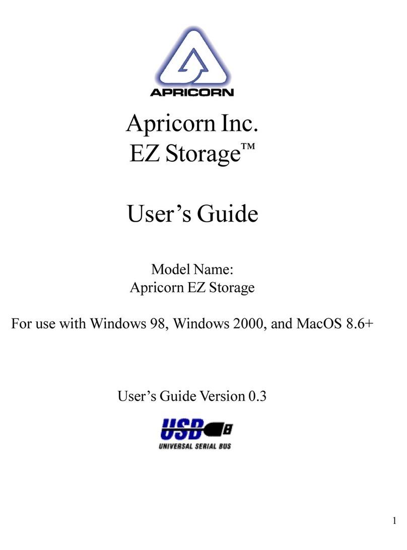 Apricorn EZ Storage User manual