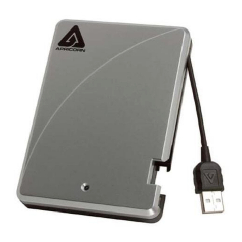 Apricorn Aegis Portable A25-USB 160GB User manual
