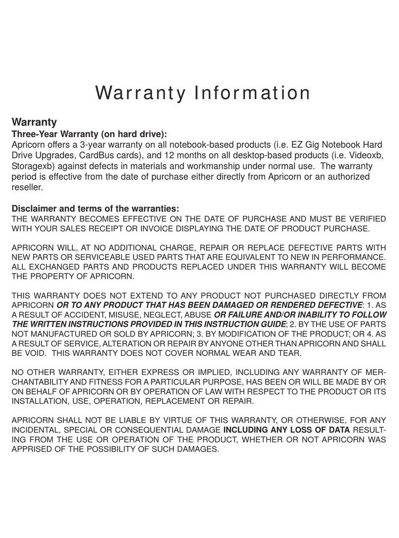 Apricorn EZ Gig user guide
