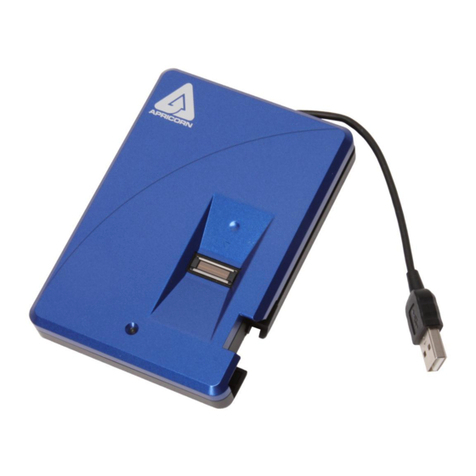 Apricorn Aegis Bio A25-BIO 120GB user guide