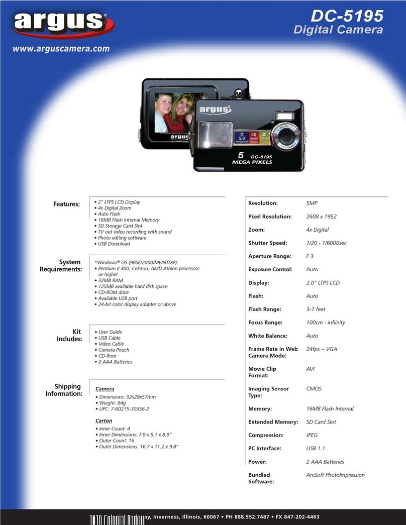 Argus Argus DC-5195 Specifications