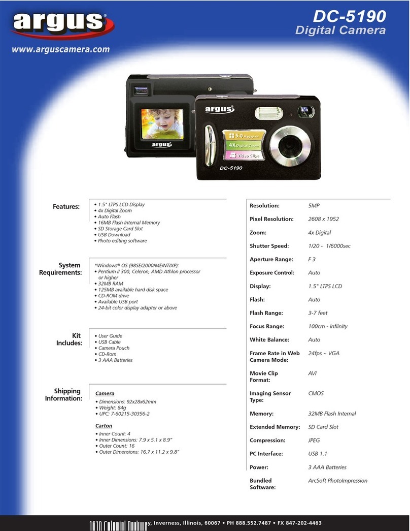 Argus Argus DC-5190 Specifications