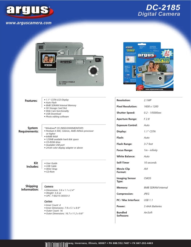 Argus DC-2185 User manual