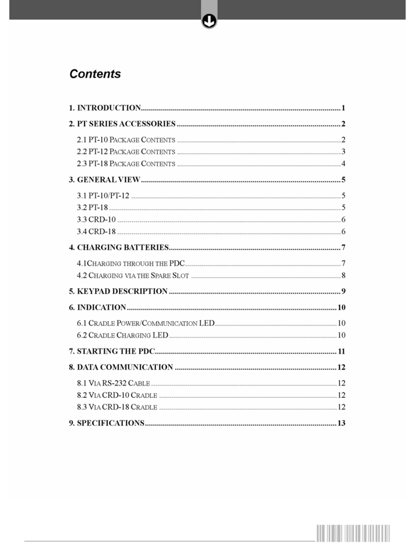 Argox PT-10 User manual