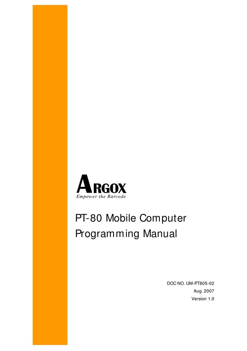 Argox PT-80 Owner's manual