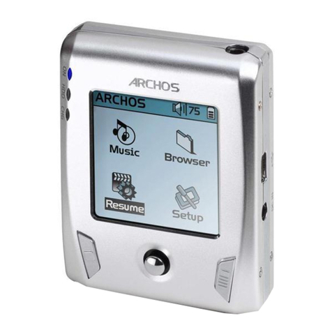 Archos Gmini XS 202 user manual
