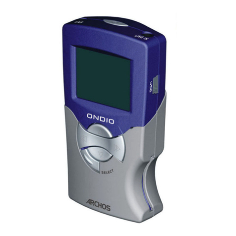 Archos Ondio 128 user guide