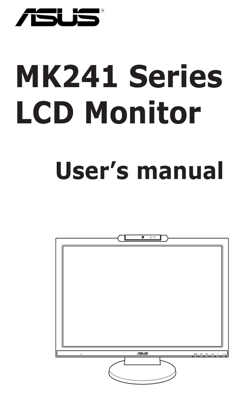 Asus MK241H - 24" LCD Monitor User manual Asus MK241H - 24" LCD Monitor User manual