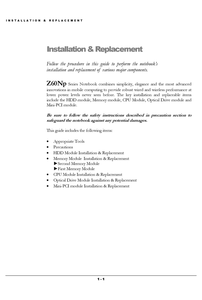 Asus Z60Np Series Use and care manual